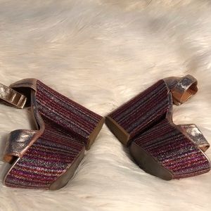 Jeffery Campbell shimmer platforms